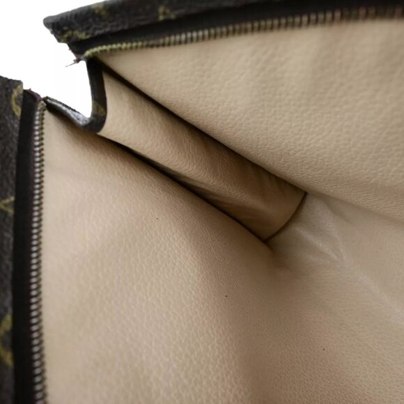 LOUIS VUITTON Poche Toilette 26 Clutch Hand Bag Monogram Leather - Picture 15 of 16